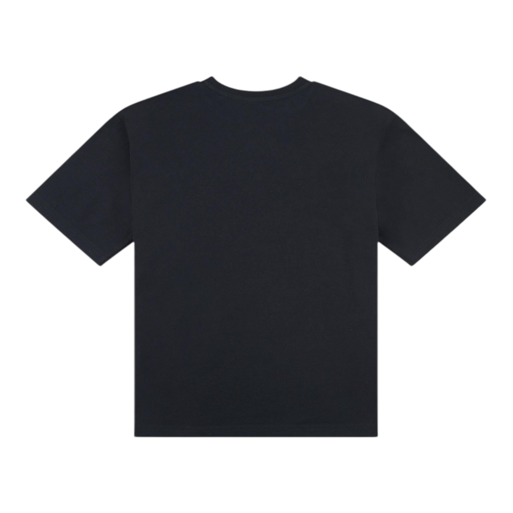 New Balance T-Shirt Girocollo Tinta Unita con Logo per Bambino LAKB0164 NERO NEW BALANCE 