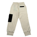 Suns Pantalone tinta unita con Logo Panna per Bambino PFS5101U PANNA SUNS 