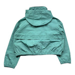 K-Way Giubbino Tinta Unita con Zip E Cappuccio per Bambina K51416W VERDE K-WAY 