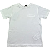 Paolo Pecora T-Shirt Girocollo Tinta Unita con Taschino per Bambino PP4213 BIANCO PAOLO PECORA 