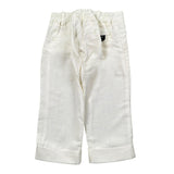 Manuel & Frank Pantalone Tinta Unita con Elastico In Vita per Neonato MF1408N PANNA MANUEL & FRANK 