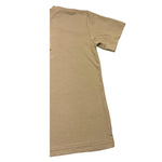 JOHN RICHMOND t-shirt girocollo tinta unita con stampa in contrast Beige per Bambino RBA25008TS BEIGE JOHN RICHMOND 