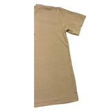 JOHN RICHMOND t-shirt girocollo tinta unita con stampa in contrast Beige per Bambino RBA25008TS BEIGE JOHN RICHMOND 