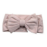 Lu & Lu  Fascia Capelli Tinta Unita con Fiocco per Bambina ART1 ROSA LU & LU 