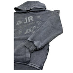 John Richmond Felpa Chiusa con Cappuccio Tinta Unita per Bambino RBP26177FE GRIGIO JOHN RICHMOND 