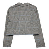 LIU JO giacca stampa fantasia monopetto Nero per Bambina GF4075 NERO LIU JO 