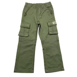 LEVI'S pantalone tinta unita con tasconi Verde per Bambino 9EL21 VERDE LEVI'S 