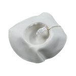 Monnalisa Cappello Paglia Tinta Unita con Applicazioni per Bambina 795010 BIANCO MONNALISA 