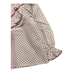 LA STUPENDERIA camicia manica lunga tinta unita fantasia floreale Bianco per Neonata TJCM44X BIANCO LA STUPENDERIA 