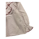 LA STUPENDERIA camicia manica lunga tinta unita fantasia floreale Bianco per Neonata TJCM44X BIANCO LA STUPENDERIA 