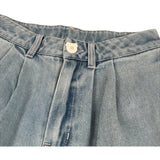 Moschino Jeans Tinta Unita con Girovita Regolabile per Bambina HDP06W AZZURRO MOSCHINO 