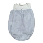 Lalalu' Pagliaccetto Bicolore Giromanica per Neonata PAL01P BIANCO/AZZURRO LALALU' 