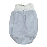 Lalalu' Pagliaccetto Bicolore Giromanica per Neonata PAL01P BIANCO/AZZURRO LALALU' 