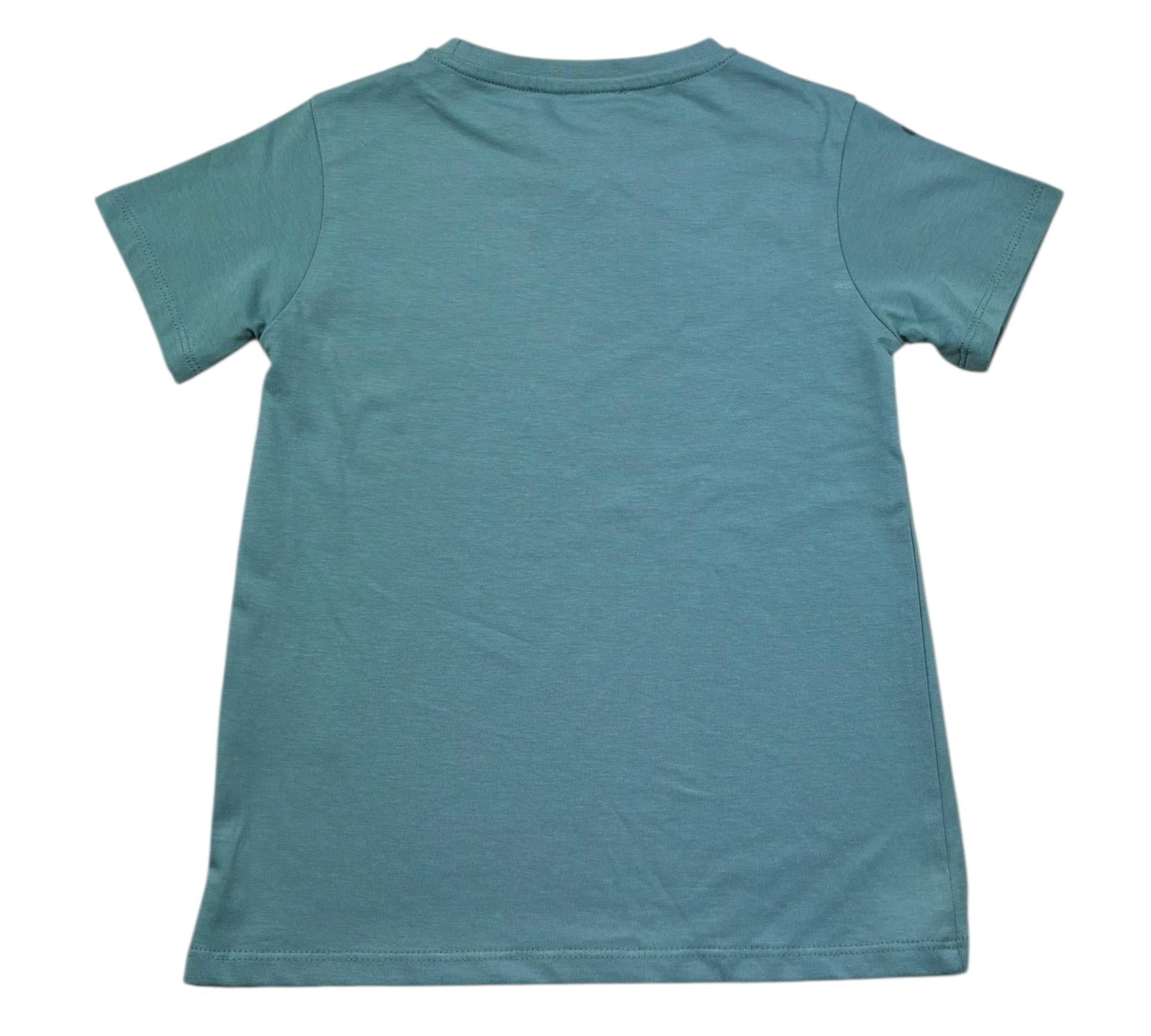 Trussardi T-Shirt Girocollo Tinta Unita con Logo per Bambina TGP26001TS VERDE TRUSSARDI 