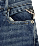 Replay Jeans Tinta Unita con Girovita Regolabile per Bambino SB9063 BLU REPLAY 