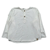 Bamboom+Babies Shirt Tinta Unita con Bottoni per Neonato 849 PANNA BAMBOOM+BABIES 