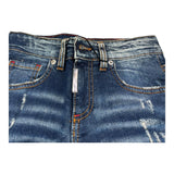 Cianotic Jeans Tinta Unita con Girovita Regolabile per Bambino 201755 BLU CIANOTIC 