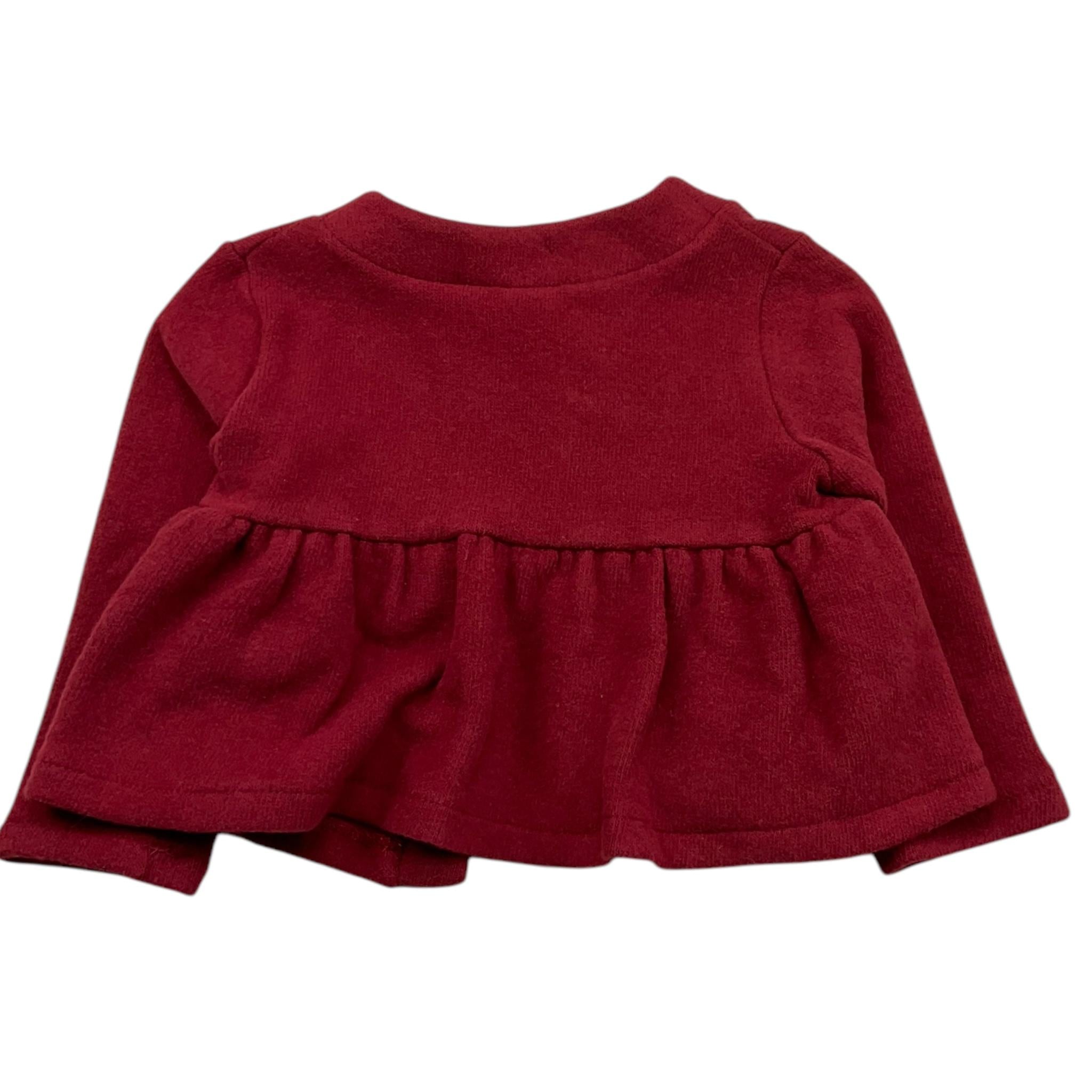 LE BEBE' cardigan tinta unita con bottoni in contrasto Rosso per Neonata LBG6076 ROSSO LE BEBE' 