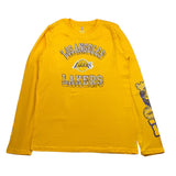 NBA shirt girocollo tinta unita con stampa Giallo per Bambino EK2B7BDMJB04 GIALLO NBA 
