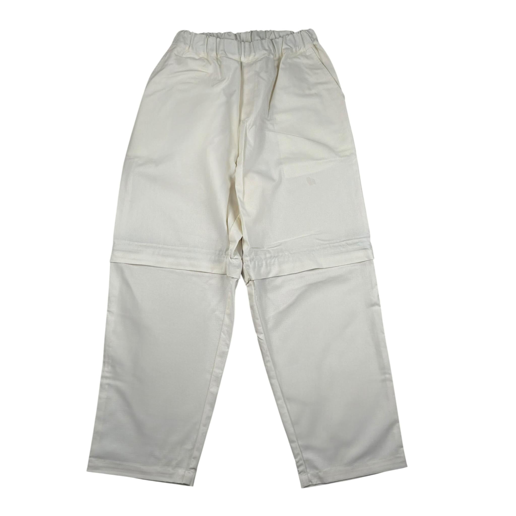 Mood_One Pantalone Tinta Unita con Elastico In Vita per Bambino BPANT PANNA MOOD_ONE 