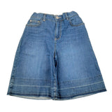 Liu Jo Short In Denim tinta unita con Girovita Regolabile Blu per Bambina GA5100 BLU LIU JO 
