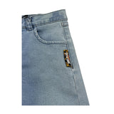 Just Cavalli Jeans Tinta Unita con Girovita Regolabile per Neonata JIP26074JE AZZURRO JUST CAVALLI 
