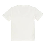 Elisabetta Franchi T-Shirt Girocollo Tinta Unita con Logo per Bambina EFTS235 PANNA ELISABETTA FRANCHI 