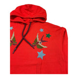 JOHN RICHMOND maglia tinta unita con cappuccio e ricami Arancione per Bambina RGA25128MA ARANCIONE JOHN RICHMOND 