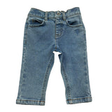 Trussardi Jeans Tinta Unita con Elastico In Vita per Neonato TIP26015JE AZZURRO TRUSSARDI 