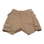 Lu Lu By Miss Grant Short Tinta Unita con Elastico In Vita per Bambina LL3563X BEIGE LU LU BY MISS GRANT 