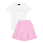 John Richmond Completo 2 Pezzi T-Shirt-Gonna per Neonata RGP25005CJ ROSA JOHN RICHMOND 