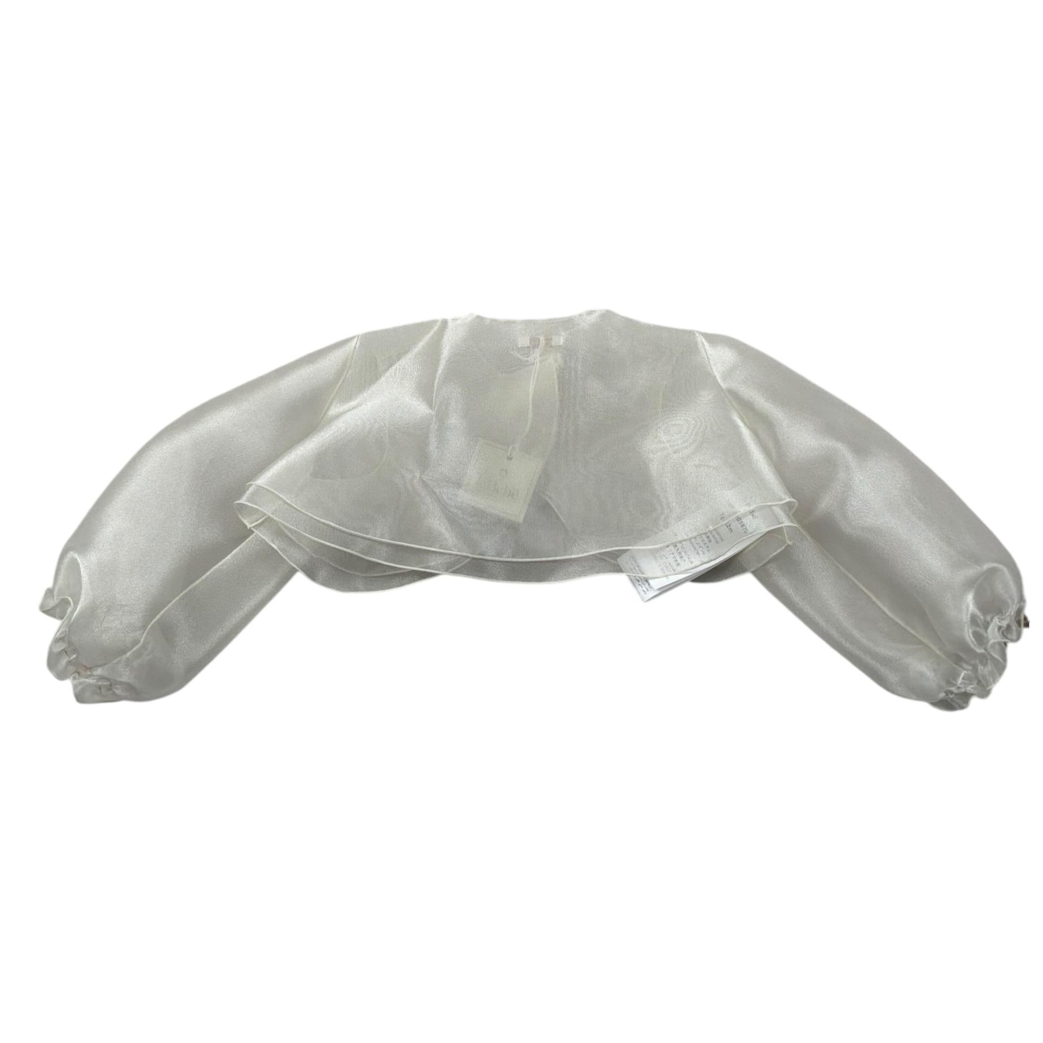 Le Bebe Coprispalle Tinta Unita per Neonata LBG5870 AVORIO LE BEBE 