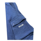 Moschino Completo 2 Pezzi T-Shirt-Bermuda Bicolore per Bambino HUG00W BIANCO/BLU MOSCHINO 