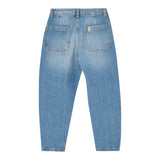 Liu Jo Jeans Tinta Unita con Applicazioni Brillantini per Bambina GA5110 BLU LIU JO 