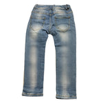 AK47 jeans tinta unita con girovita regolabile Azzurro per Bambino LAVM AZZURRO AK47 