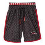 Sprayground Costume Modello Bermuda Tinta Unita con Stampa per Bambino SPY1083BRN MARRONE SPRAYGROUND 