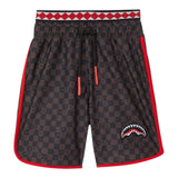 Sprayground Costume Modello Bermuda Tinta Unita con Stampa per Bambino SPY1083BRN MARRONE SPRAYGROUND 