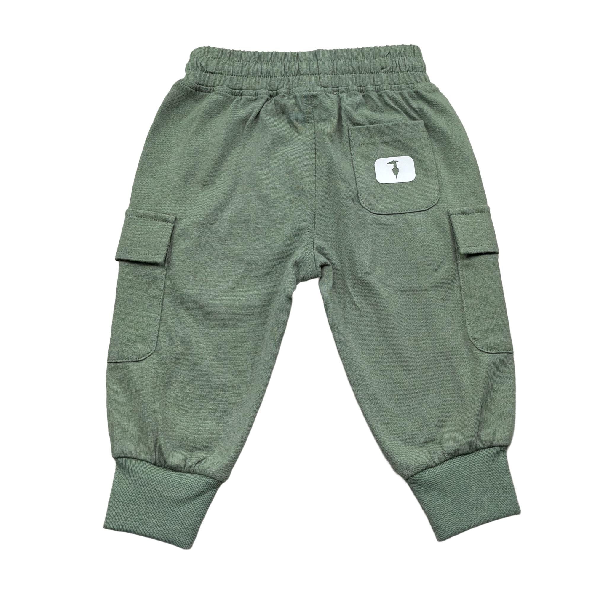 Trussardi Pantalone Tuta Tinta Unita  per Neonato TIP26075PA VERDE TRUSSARDI 