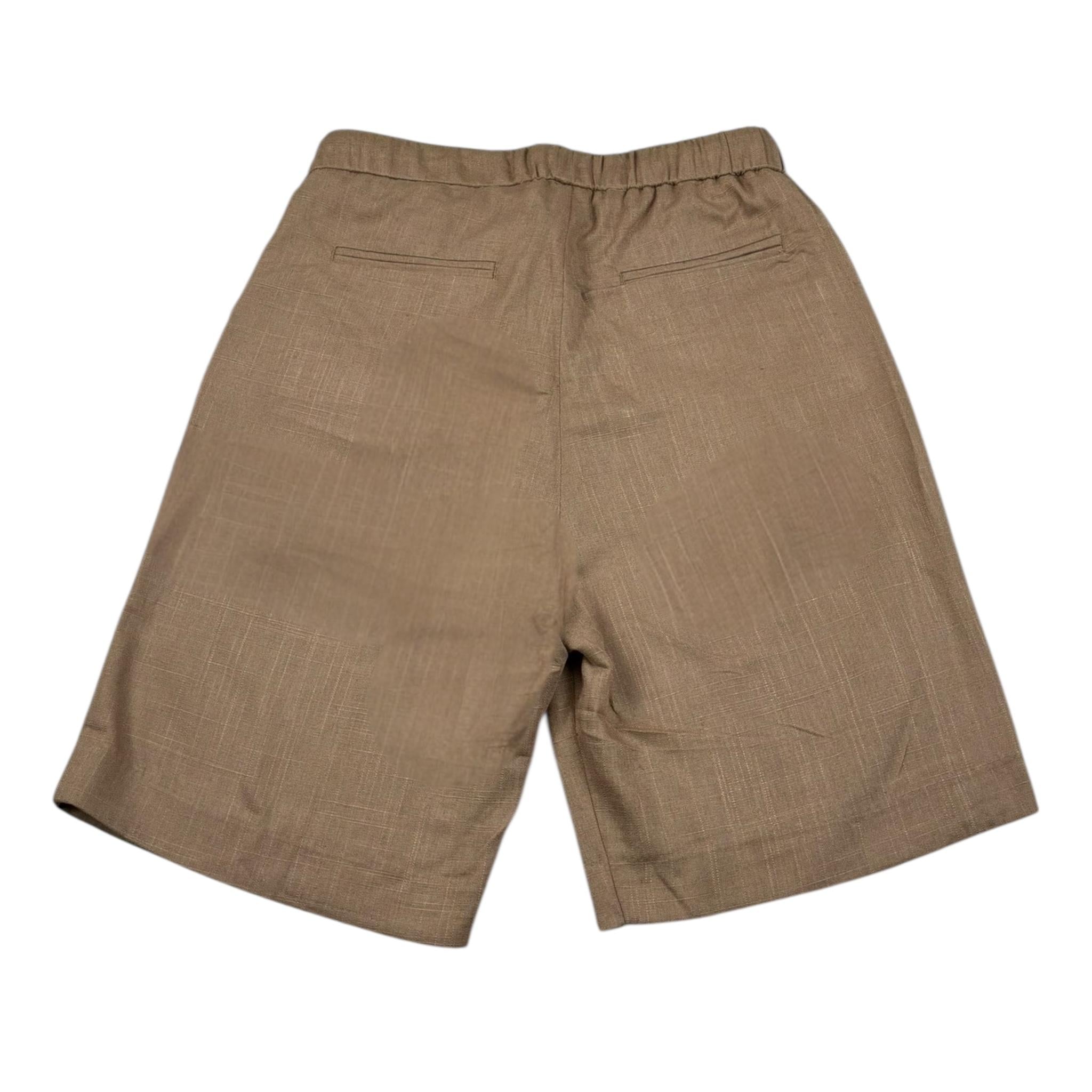 I'M Brian Bermuda Tinta Unita con Elastico In Vita per Bambino BE3247JX BEIGE I'M BRIAN 