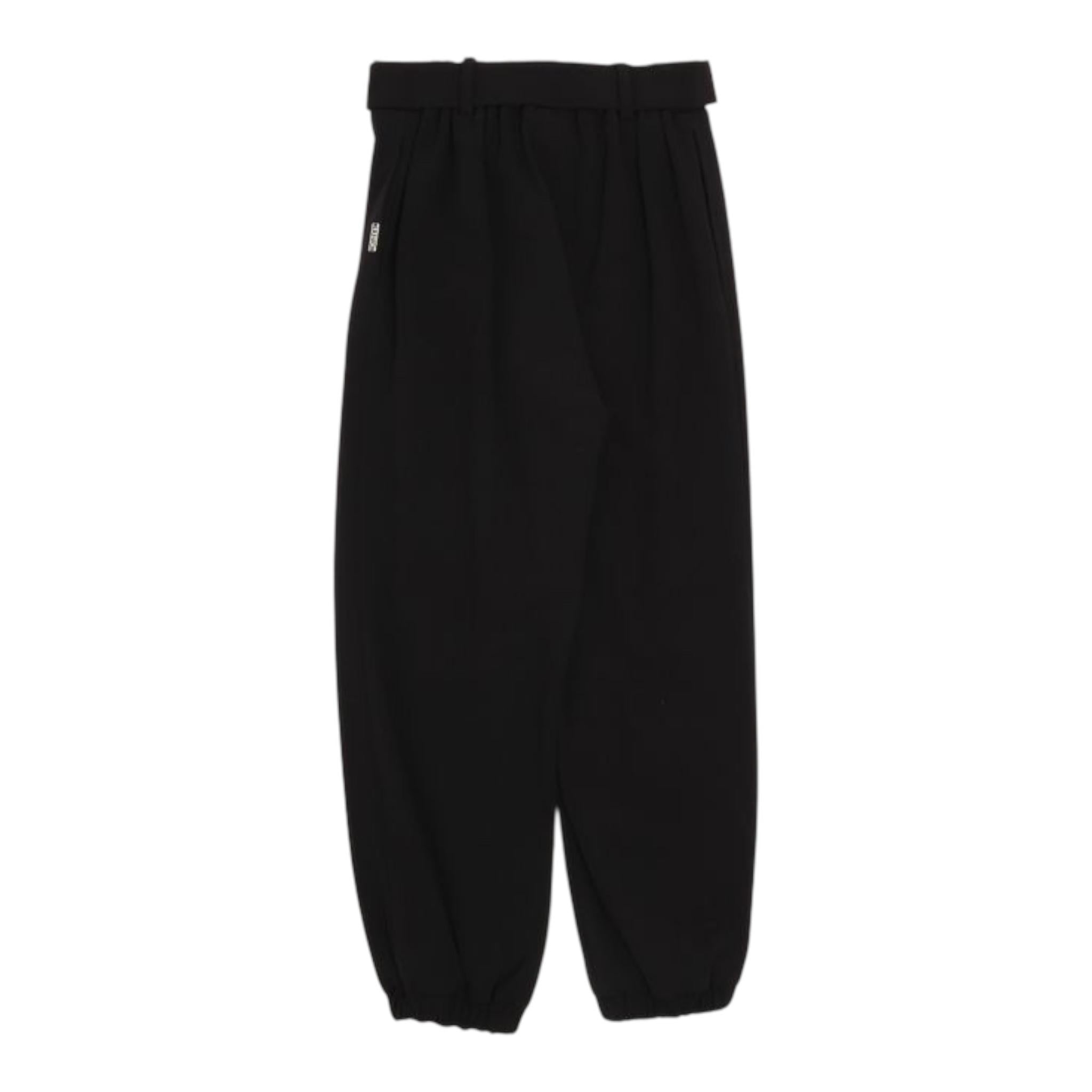 LIU JO pantalone tinta unita con elastico in vita Nero per Bambina GF4206T2622 NERO LIU JO 