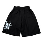 Icon Bermuda Tinta Unita con Stampa per Bambino IBSH00523X NERO ICON 