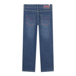 BillIEBLUSH jeans tinta unita con stampa Blu per Bambina U20449 BLU BillIEBLUSH 