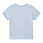 Mayoral T-Shirt Girocollo Tinta Unita con Stampa per Neonato 1053 AZZURRO MAYORAL 