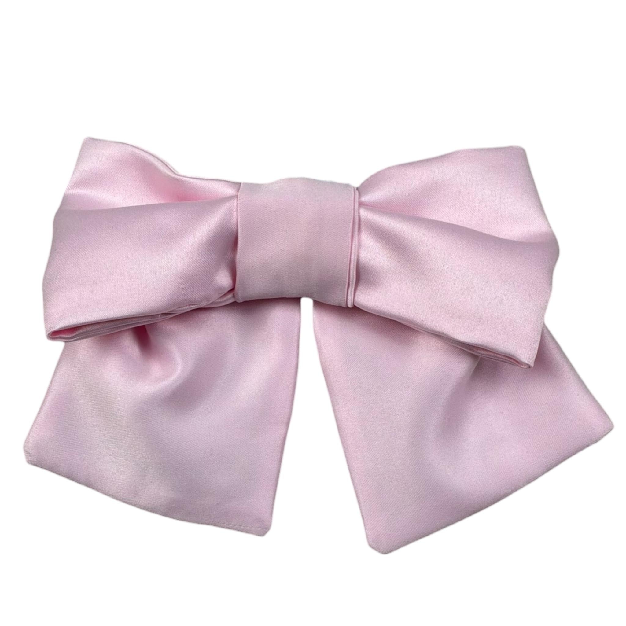 A' La Page Fermaglio Tinta Unita con Fiocco per Bambina AL30 ROSA A' LA PAGE 