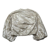 Miss Grant Giubbino Tinta Unita con Zip per Neonata MG1323N ORO MISS GRANT 