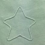 WEDOBLE salopettes tinta unita con stampa stella Verde acqua per Neonato V2208310A VERDE ACQUA WEDOBLE 