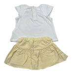 Guess Completo 2 Pezzi T-Shirt-Gonna per Neonata A4GG18K6YW4 BIANCO/GIALLO GUESS 