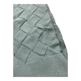 WEDOBLE coperta tinta unita con ricami Verde per Neonato COPVERD VERDE WEDOBLE 