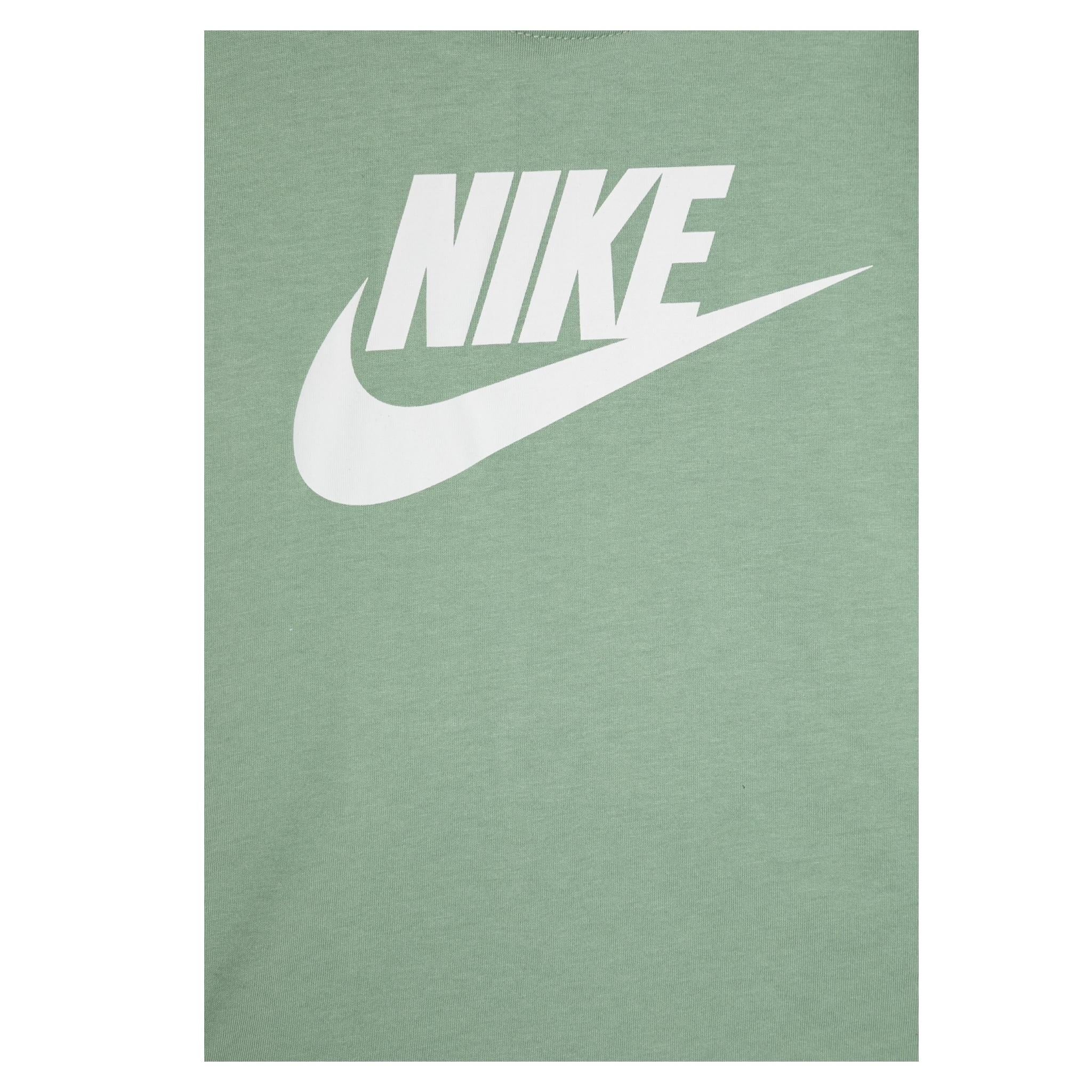 Nike Completo 2 Pezzi T-Shirt-Bermuda Tinta Unita per Neonato 86L596NX VERDE NIKE 