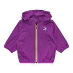 K-Way Giubbino Tinta Unita con Zip E Cappuccio per Neonata K2137XW VIOLA K-WAY 